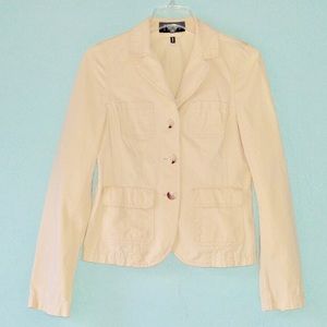 Escada Sport Light Beige Blazer Jacket Small